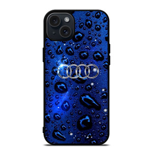 AUDI BLUE LOGO iPhone 15 Plus Case AUDI BLUE LOGO iPhone 15 Plus Case