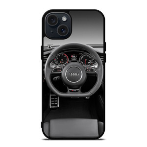 AUDI STEER LOGO iPhone 15 Plus Case