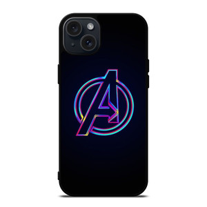 AVENGERS LOGO RAINBOW COLOR iPhone 15 Plus Case