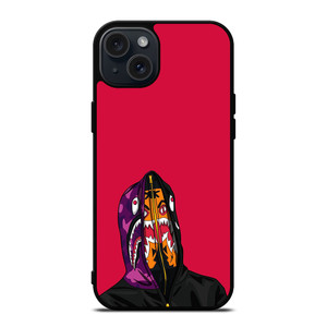 BAPE SHARK ICON iPhone 15 Plus Case BAPE SHARK ICON iPhone 15 Plus Case