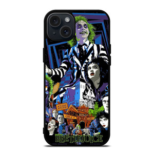 BEETLEJUICE TIM BURTON iPhone 15 Plus Case BEETLEJUICE TIM BURTON iPhone 15 Plus Case