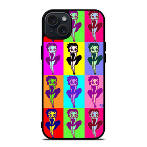 BETTY BOOP ART iPhone 15 Plus Case BETTY BOOP ART iPhone 15 Plus Case