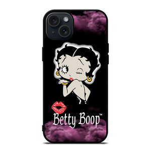 BETTY BOOP KISS CARTOON iPhone 15 Plus Case BETTY BOOP KISS CARTOON iPhone 15 Plus Case