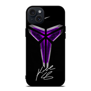 BLACK MAMBA KOBE BRYANT LOGO iPhone 15 Plus Case BLACK MAMBA KOBE BRYANT LOGO iPhone 15 Plus Case