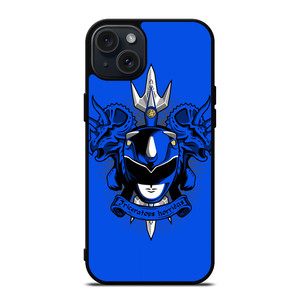 BLUE POWER RANGERS iPhone 15 Plus Case BLUE POWER RANGERS iPhone 15 Plus Case