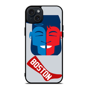 BOSTON RED SOX AND ORTIZ FACE iPhone 15 Plus Case