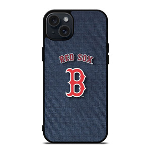 BOSTON RED SOX LOGO JEANS iPhone 15 Plus Case