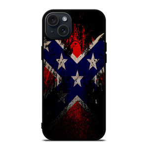 BROWNING REBEL FLAG iPhone 15 Plus Case BROWNING REBEL FLAG iPhone 15 Plus Case