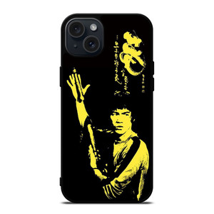 BRUCE LEE IN ACTION iPhone 15 Plus Case BRUCE LEE IN ACTION iPhone 15 Plus Case