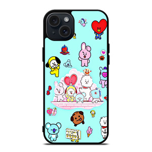 BTS BT21 LINE iPhone 15 Plus Case