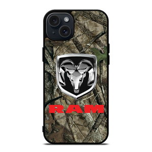 CAMO DODGE RAM RED iPhone 15 Plus Case