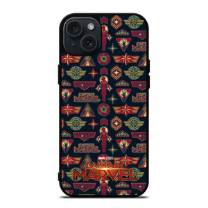 CAPTAIN MARVEL LOGO iPhone 15 Plus Case