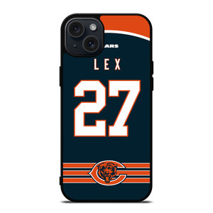 CHICAGO BEARS LEX iPhone 15 Plus Case CHICAGO BEARS LEX iPhone 15 Plus Case