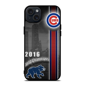 CHICAGO CUBS 2016 CHAMPION iPhone 15 Plus Case
