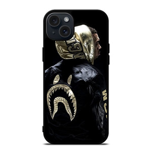 CHRIS BROWN BAPE iPhone 15 Plus Case CHRIS BROWN BAPE iPhone 15 Plus Case