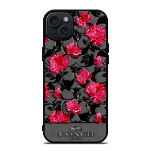 COACH NEW YORK FLOWER 3 iPhone 15 Plus Case