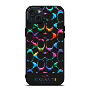 COACH NEW YORK RAINBOW iPhone 15 Plus Case