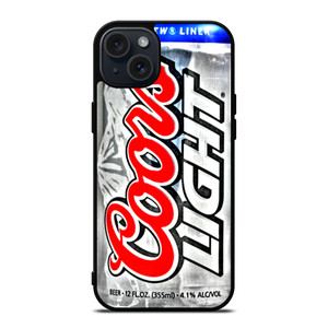 COORS LIGHT BEER 5 iPhone 15 Plus Case COORS LIGHT BEER 5 iPhone 15 Plus Case