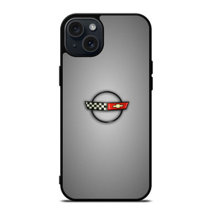 CORVETTE C4 FLAG iPhone 15 Plus Case CORVETTE C4 FLAG iPhone 15 Plus Case
