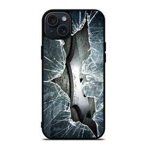 CRACKED OUT GLASS BATMAN THE DARK KNIGHT 2 iPhone 15 Plus Case