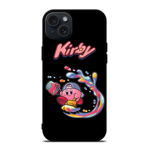 CUTE KIRBY PAINT CHARACTERS iPhone 15 Plus Case