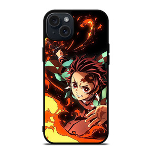 DEMON SLAYER TANJIRO KAMADO ANIME iPhone 15 Plus Case DEMON SLAYER TANJIRO KAMADO ANIME iPhone 15 Plus Case
