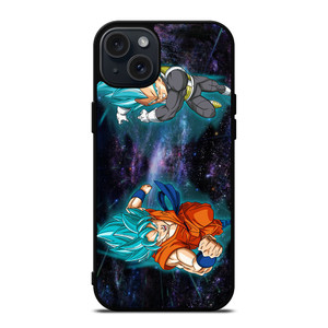 DRAGON BALL SUPER SAIYAN BLUE GOKU VEGETA iPhone 15 Plus Case DRAGON BALL SUPER SAIYAN BLUE GOKU VEGETA iPhone 15 Plus Case