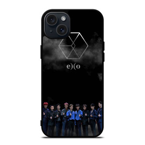 EXO BOYBAND LOGO FOG iPhone 15 Plus Case