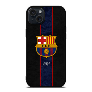 FC BARCELONA CLUB LOGO iPhone 15 Plus Case