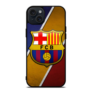 FC BARCELONA LOGO iPhone 15 Plus Case