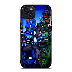 FIVE NIGHTS FREDDY'S GANG iPhone 15 Plus Case FIVE NIGHTS FREDDY'S GANG iPhone 15 Plus Case