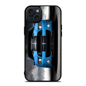 FORD MUSTANG BLUE iPhone 15 Plus Case FORD MUSTANG BLUE iPhone 15 Plus Case