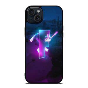 FORNITE GLOWING LOGO iPhone 15 Plus Case FORNITE GLOWING LOGO iPhone 15 Plus Case