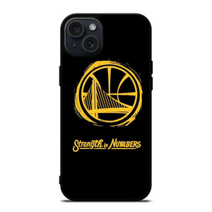 GOLDEN STATE WARRIORS LOGO STRENGTH IN NUMBERS iPhone 15 Plus Case GOLDEN STATE WARRIORS LOGO STRENGTH IN NUMBERS iPhone 15 Plus Case