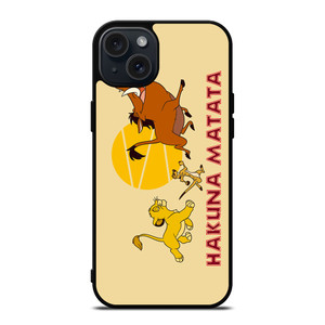 HAKUNA MATATA LION KING Disney iPhone 15 Plus Case HAKUNA MATATA LION KING Disney iPhone 15 Plus Case