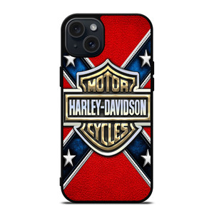 HARLEY DAVIDSON FLAG LOGO iPhone 15 Plus Case HARLEY DAVIDSON FLAG LOGO iPhone 15 Plus Case