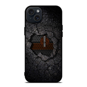 HARLEY DAVIDSON Logo Ground iPhone 15 Plus Case