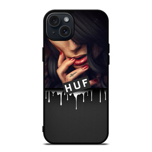 HUF GIRL ILLUSTRATION iPhone 15 Plus Case HUF GIRL ILLUSTRATION iPhone 15 Plus Case