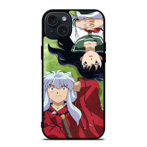 KAGOME AND INUYASHA ANIME MANGA iPhone 15 Plus Case KAGOME AND INUYASHA ANIME MANGA iPhone 15 Plus Case