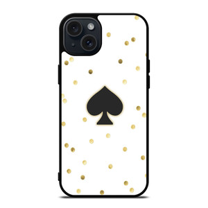 KATE SPADE NEW YORK LOGO GOLD iPhone 15 Plus Case KATE SPADE NEW YORK LOGO GOLD iPhone 15 Plus Case