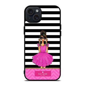 KATE SPADE PINK GIRLS iPhone 15 Plus Case