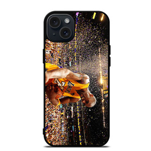 KOBE BRYANT LA LAKERS iPhone 15 Plus Case KOBE BRYANT LA LAKERS iPhone 15 Plus Case