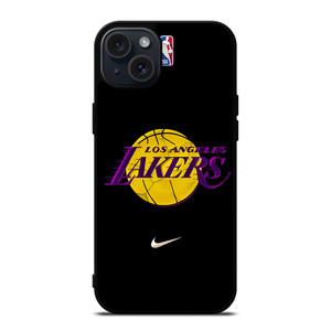 LA LAKERS NBA TEAM LOGO iPhone 15 Plus Case LA LAKERS NBA TEAM LOGO iPhone 15 Plus Case