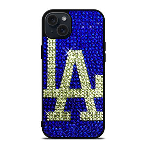 LA LOS ANGELES DODGERS DIAMOND iPhone 15 Plus Case LA LOS ANGELES DODGERS DIAMOND iPhone 15 Plus Case
