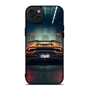 LAMBORGHINI CAR DRIVE iPhone 15 Plus Case LAMBORGHINI CAR DRIVE iPhone 15 Plus Case