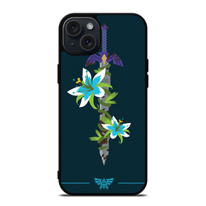 LEGEND OF ZELDA FLOWER SWORD iPhone 15 Plus Case LEGEND OF ZELDA FLOWER SWORD iPhone 15 Plus Case