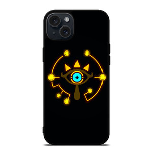 LEGEND OF ZELDA SHEIKAH SLATE EYE LOGO iPhone 15 Plus Case LEGEND OF ZELDA SHEIKAH SLATE EYE LOGO iPhone 15 Plus Case