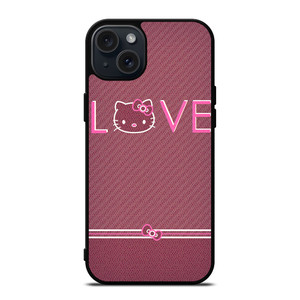 LOVE HELLO KITTY iPhone 15 Plus Case