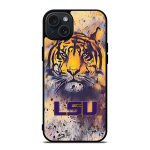 LSU TIGERS LOUISIANA STATE ICON iPhone 15 Plus Case LSU TIGERS LOUISIANA STATE ICON iPhone 15 Plus Case
