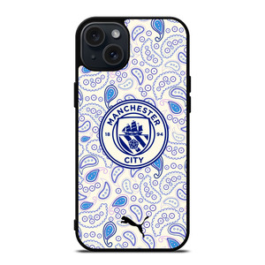 MANCHESTER CITY LOGO THIRD KIT iPhone 15 Plus Case